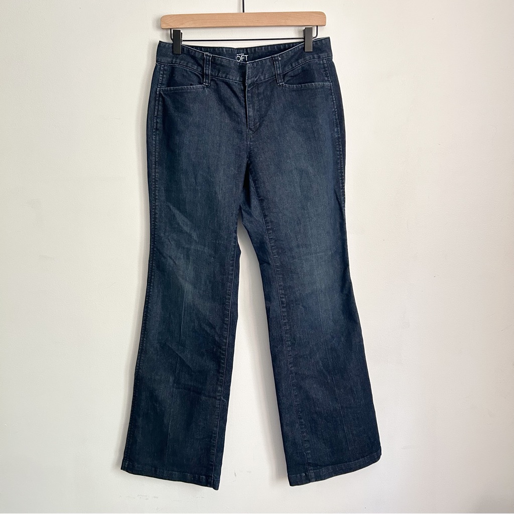 Loft Curvy Flare Jeans